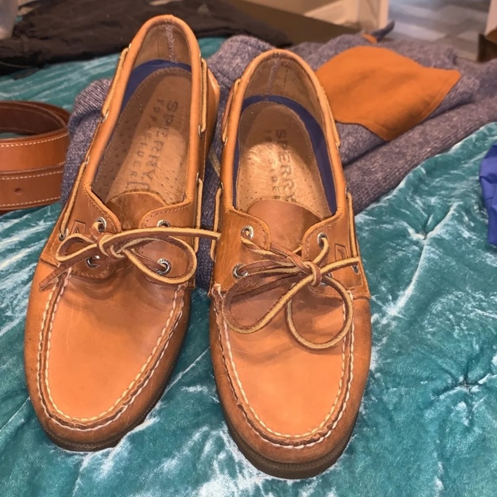 Sperry Top Sider Boat Shoes M 9